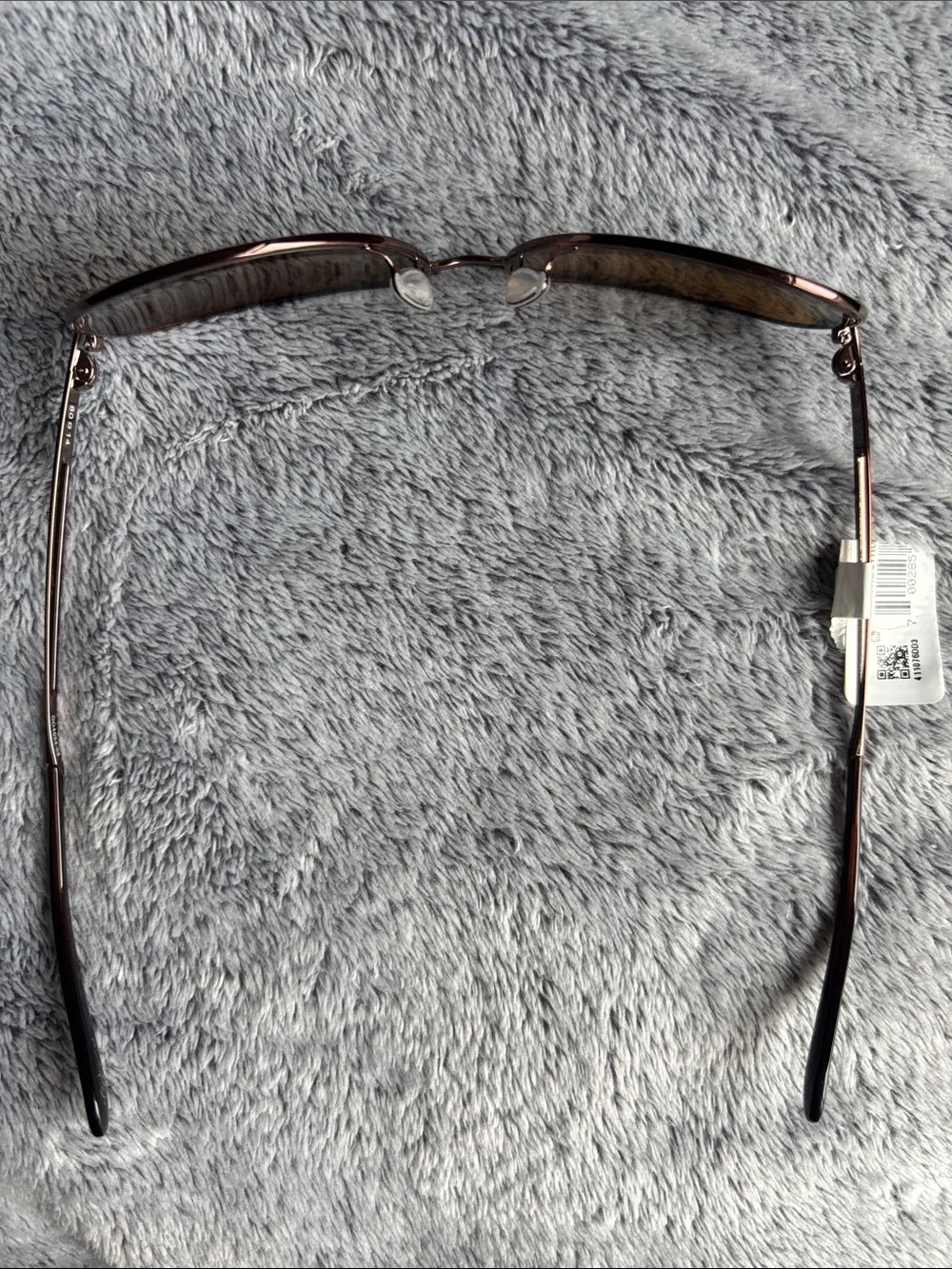 Oakley Caveat 60mm Polarized Aviator Sunglasses in Brown (OO4054-05) NWT